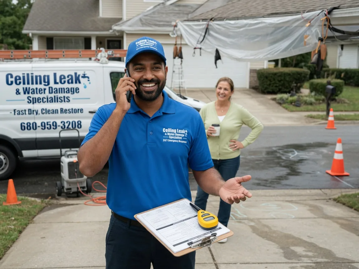 Ceiling Leak Cleanup South Heights, PA FAQs